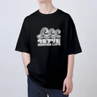 QUQU_WORKSのウミアソビ マリンライフ 海遊び サーフ ホワイト Oversized T-Shirt