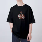 nachau7のglass bead　トンボ玉11 オーバーサイズTシャツ