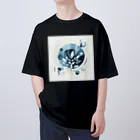 BochiBoochi-walkerのジオメトリーA25 Oversized T-Shirt