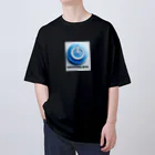 tayukishiの押したくなるボタン Oversized T-Shirt