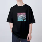 Porte de  bonheur  〜幸せの扉〜の豹柄LOVE🐾シリーズ オーバーサイズTシャツ