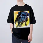 KenHana ハウスのパグ犬　グッズ Oversized T-Shirt