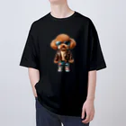 TABO1192のトイプードルのひかるくん Oversized T-Shirt