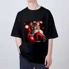 Super__Catのファイトキャット Oversized T-Shirt