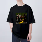 さいとうオブザイヤーのバナナなめいが Oversized T-Shirt