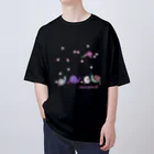 nachau7のカタツムリの道草2 オーバーサイズTシャツ