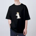 ジャックラッセルテリアのお店の上手なおすわり Oversized T-Shirt