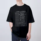 kg_shopのいまさら聞けないビジネス用語 15選(文字ホワイト) Oversized T-Shirt