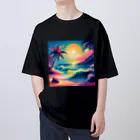 poniponiの幻想的な夏 オーバーサイズTシャツ