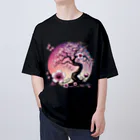 Sumyの夢幻の桜 オーバーサイズTシャツ