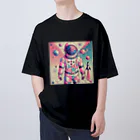 kenryo ai☆の宇宙の人 Oversized T-Shirt