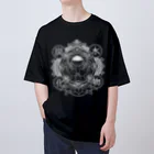 青ノ樹の炭水化物(白線) Oversized T-Shirt