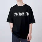 こへだの陰陽（濃色用） Oversized T-Shirt