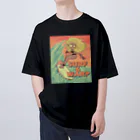 nidan-illustrationの"SURF & WARP" Oversized T-Shirt