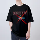PALA's SHOP　cool、シュール、古風、和風、の悪魔どもの支配を終わらせる！ End the rule of the devils! Oversized T-Shirt