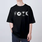 GOODWEATHERのf"G"CK 白ロゴシリーズ Oversized T-Shirt