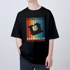 kg_shopのBREAD CLIP -Retro Design- Oversized T-Shirt