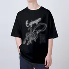 mincruのEginger（エギンガー）_濃色ver Oversized T-Shirt