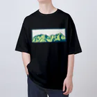 まつのき商店の槍穂高連峰A Oversized T-Shirt