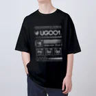 UG001 / Apparel lineのUG001 infographic オーバーサイズTシャツ