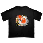 箱庭金魚❀暁姫の土佐錦  オーバーサイズTシャツ