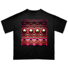 Anna’s galleryのVintage Psychedelic Red オーバーサイズTシャツ