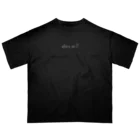 しおのwhere am I? (black) オーバーサイズTシャツ