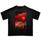 Eye2EyeのRed Night オーバーサイズTシャツ