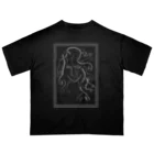 TakiGreen SHOPの“Line Medusa” Oversized T-Shirt