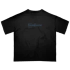 luontoiroの青緑 オーバーサイズTシャツ