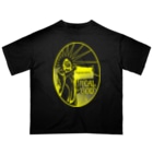 『NG （Niche・Gate）』ニッチゲート-- IN SUZURIのREAL GOD2h.t.(黄色) Oversized T-Shirt