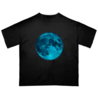 高野寛のSUZURIのBlue Moon Oversized T-Shirt