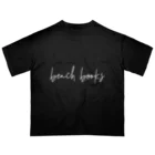 beach books NIGHTのbeach books oversized t-shirt Oversized T-Shirt