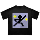 minory_gameの実（ドット絵描く棒人間） Oversized T-Shirt