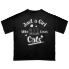 アージーの猫が好き オーバーサイズTシャツ