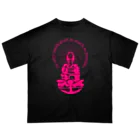 『NG （Niche・Gate）』ニッチゲート-- IN SUZURIの只管打坐h.t.(pink) オーバーサイズTシャツ