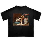 世界の名画をあなたの日常にの音楽家① オーバーサイズTシャツ