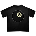 脂身通信Ｚの8-ball♪単体♪221202 Oversized T-Shirt