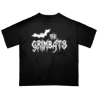 GRIMWORKSのTHE GRIMBATS logo-1 White Oversized T-Shirt