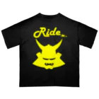 RAMUKiのRide兜（黄色） オーバーサイズTシャツ