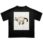 ネコノートショップ（neco-note shop）のビビ（つかねこ） オーバーサイズTシャツ