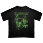 GOREHOUNDS GARBAGEのMostro di Firenze (green) Oversized T-Shirt