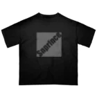 王子のアパレル SnprinceのGOT'EM柄（白） Snprince logo Oversized T-Shirt