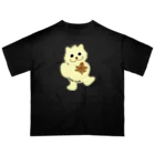 LUCKY CLUBのもみじまんじゅう大好きラッキーちゃん オーバーサイズTシャツ