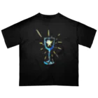 WAMI ARTのグラス オーバーサイズTシャツ