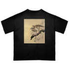 MUGEN ARTの小原古邨　鷹　Ohara Koson / Falcon Oversized T-Shirt