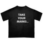 8440のTAKE YOUR MARKS オーバーサイズTシャツ