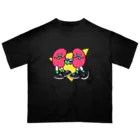 KAMENOCO SHOPのレトロポップ 腎のすけ  Oversized T-Shirt