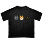 gold_manのにゃんにゃんにゃん オーバーサイズTシャツ