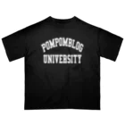 mf@PomPomBlogのPom Pom Blog University Oversized T-Shirt